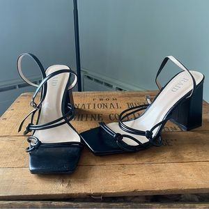 Black strapy Raid heels